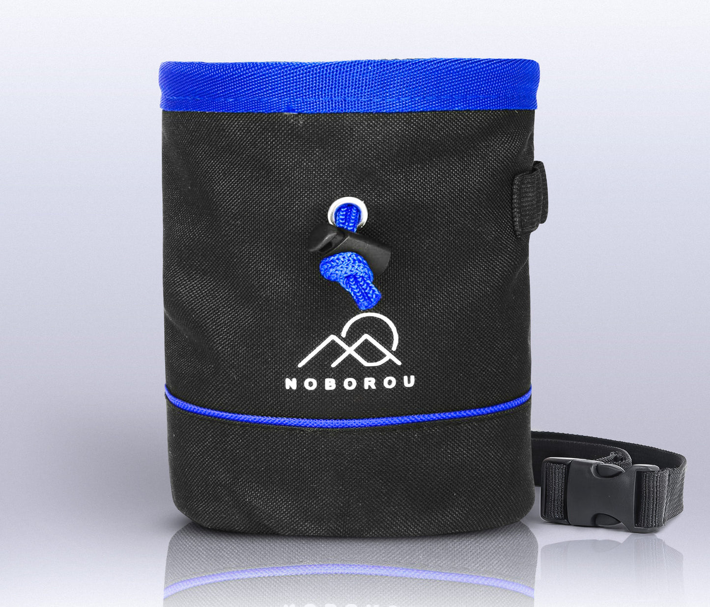 Noborou Climbing Chalk Bag - Premium Quality Black Chalk Bag for Rock Climbing - Durable, Lightweight and Stylish Skill Levels